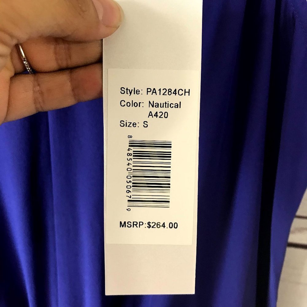 Parker NY Women's Blue Edie Romper NWT - Picture 8 of 11